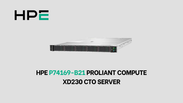 HPE ProLiant Compute XD230: Compact Rack Server for Data Center Efficiency