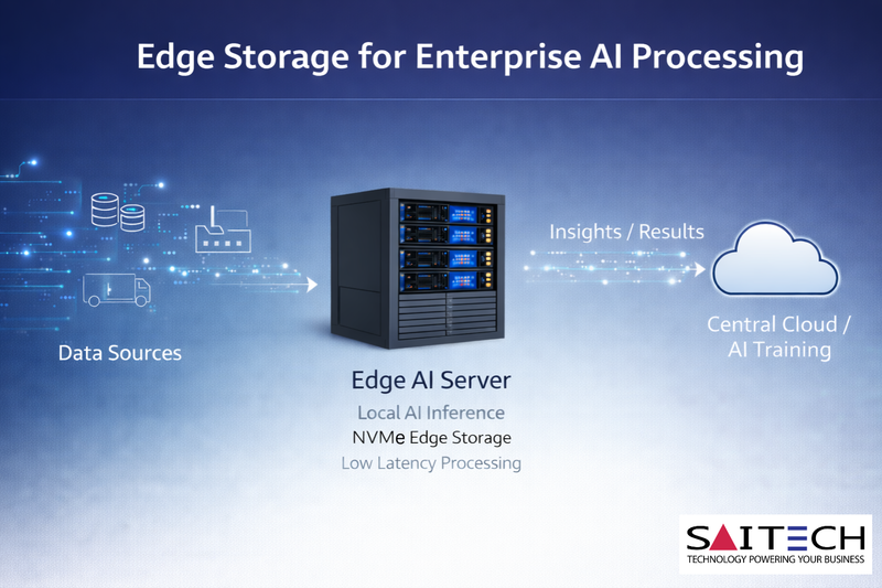 Edge Storage Examples How Edge Storage Enhances Enterprise AI Processing