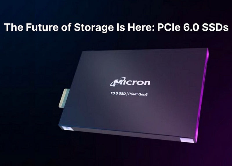 Image of PCIe 6.0 SSDs that provides higher storage performance