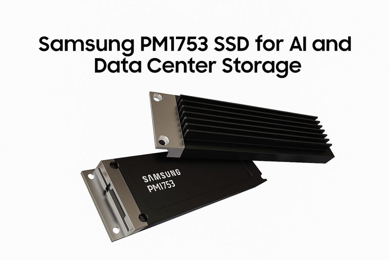 image of Samsung PM1753 SSD for AI and Data Center Storage