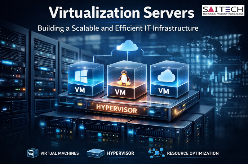 Best Server Virtualization Software Virtualization Servers | Scalable IT Infrastructure Solutions by Saitech
