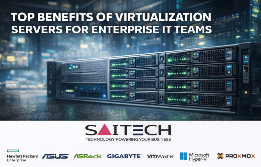 Top 5 Benefits of Virtualization Servers for IT