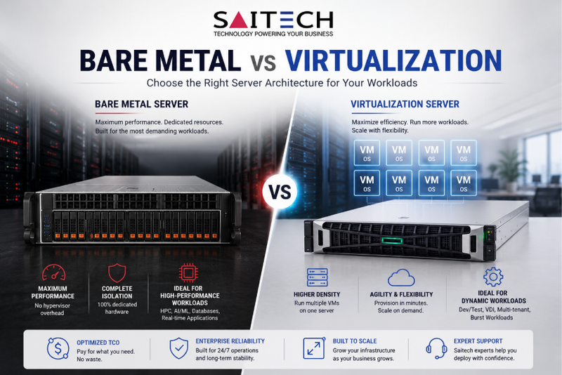 Bare Metal vs Virtualization: Best Server Choice