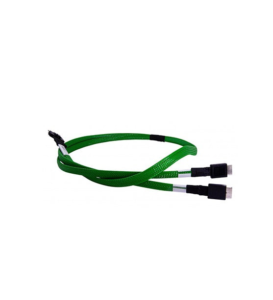 Broadcom 05-60002-00 1M X8 Sff-8654 To 2X4 Sff-8643 Sas Data Transfer Cable Cables