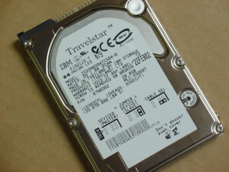 IBM Travelstar 20.0GB 4200 RPM 9.5MM Ultra DMA/ATA-5 IDE/EIDE