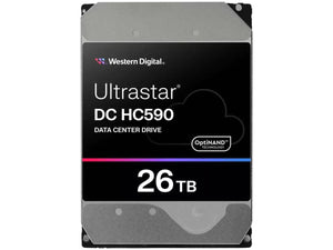 Western Digital 0F59375 Ultrastar DC HC500 WUH722626AL5204 26TB 512MB 7200RPM SAS Hard Drive