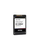 Western Digital Wus4C6464Dsp3X3 / 0Ts2049 Ultrastar Dc Sn840 6.4Tb Pcie Nvme 3.1 2.5-Inch Solid