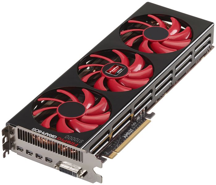 AMD 100-505779 FirePro S10000 6GB GDDR5 384Bit GDDR5 PCIe 3.0 x16 Server Graphics Card