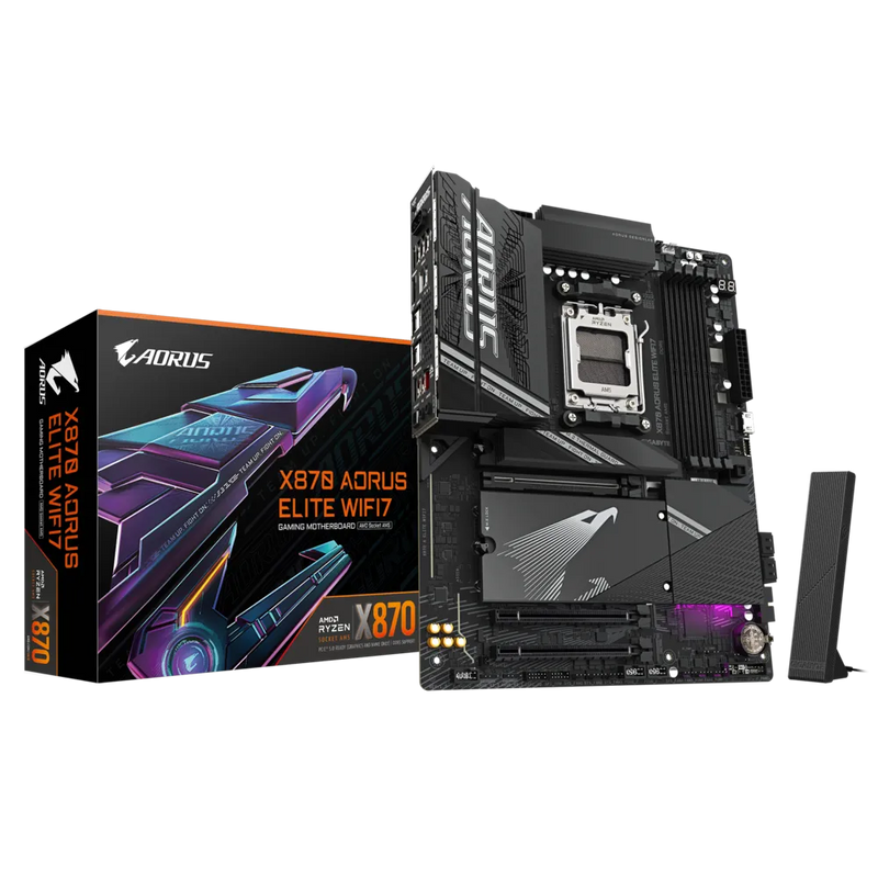 Gigabyte MB X870 AORUS ELITE WIFI7 AMD X870 AM5 Max256GB DDR5