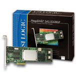 LSI LSI00051-F 8-Port PCI-E SATA/SAS RAID Card