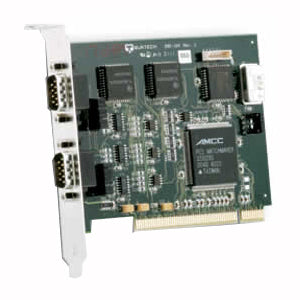Quatech DSC-100 / 22P7573 Dual-Port RS-232 Plug-in PCI Board