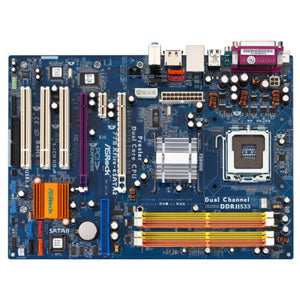 ASROCK  775XFire-ESATA2  Intel 945PL / ICH7R Socket-LGA775 Intel Core 2 Duo Motherboard