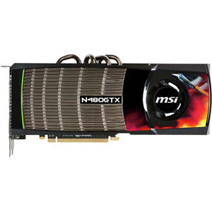 MSI N480GTX-M2D15-B Geforce GTX 480 Graphics Card
