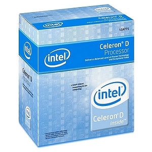 Intel BX80547RE2533C Celeron D 325J 2.53GHZ 533MHZ 256KB L2 Cache LGA775 Socket CPU: New Open Box