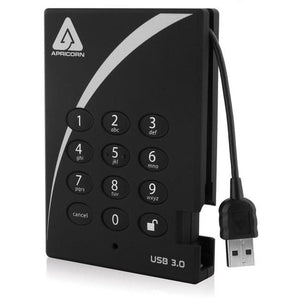 Apricorn Aegis Padlock A25-3PL256-2000 2TB Portable External Hard Drive