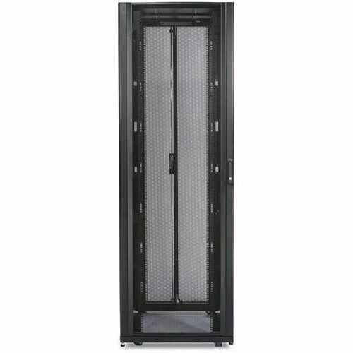 APC NetShelter SX, Server Rack Enclosure, 42U, Shock Packaging, 2000 lbs, Black, 2124H x 750W x 1070D mm [TAA]