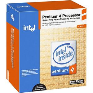 Intel BX80546PG3400E Pentium 4 3.4GHZ 800MHZ 1MB Cache Socket 478-PIN FC-PGA2 New Open Box CPU