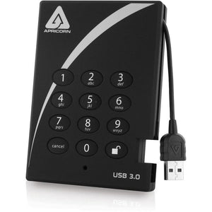 Apricorn Aegis Padlock A25-3PL256-S2000 2TB External Solid State Drive