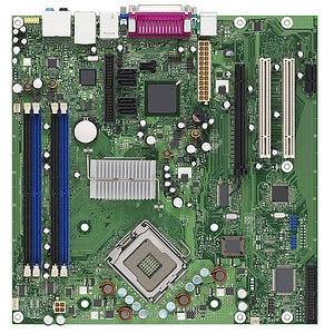 Intel D945GCZLKR Pentium-4 LGA775 SATA(RAID) Audio Video LAN Micro-BTX Motherboard