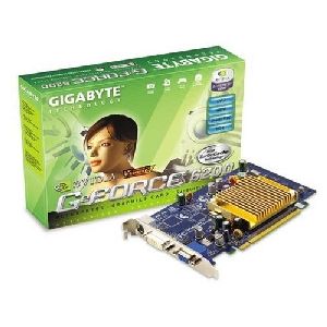 GIGABYTE GV-NX62TC256DE Nvidia Geforce 6200 VPU W/TURB Card