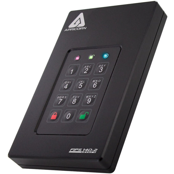 Apricorn Aegis Fortress 4 TB Hard Drive - 2.5" External
