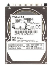 Toshiba MK8050GAC 80Gb 4200Rpm 8Mb Buffer ATA-100 2.5-Inch  Hard Drive