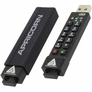 Apricorn Aegis Secure Key 3NX 256GB ASK3-NX-256GB 256-bit AES XTS Flash Drive