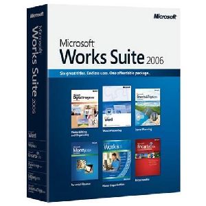 Microsoft Works Suite 2006 English 3pk