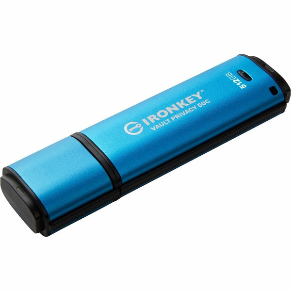 Kingston IKKP200C/512GB IronKey 200C 512GB USB 3.2 (Gen1) Type-C Flash Drive