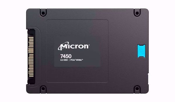 Micron MTFDKCC7T6TFR-1BC1ZABYYR 7450PRO 7.68TB PCI Express 4.0 X4 2.5-Inch Solid State Drive