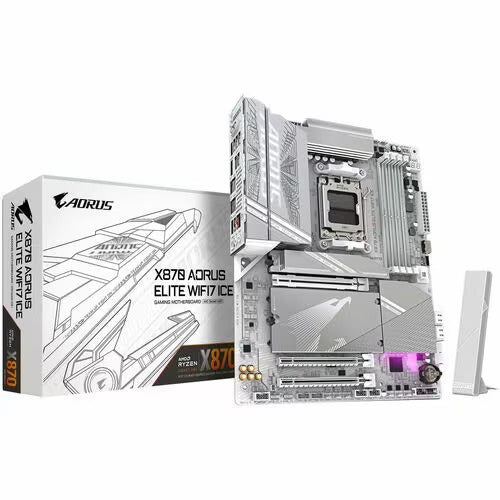 X870 AORUS ELITE WIFI7 ICE GIGABYTE X870 AORUS ELITE WIFI7 ICE