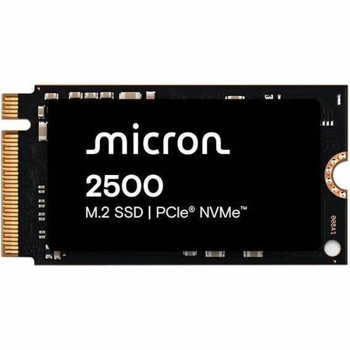 MICRON 2500 1TB NVME M.2 (22X30MM) NON-SED CLIENT SSD SINGLE PACK