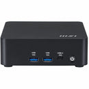 MSI Cubi NUC AI 1UMG-011UST Desktop Computer - Intel Core Ultra 7 155H - 32 GB - 1 TB SSD - Black - TAA Compliant