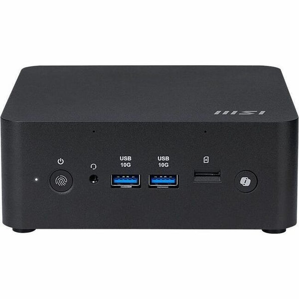 MSI Cubi NUC AI 2MG Cubi NUC AI+ 2MG-020UST Desktop Computer - Intel Core Ultra 9 288V - 32 GB - 1 TB SSD - Mini PC - Black - TAA Compliant