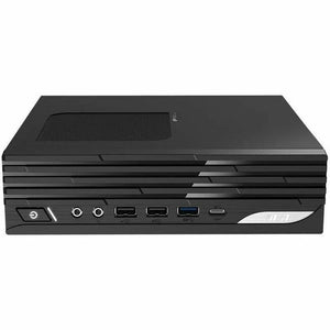 MSI PRO DP21 14MA-1261US - Pro Desktop PC - Intel Core i3-14100 4C/8T 5MB Cache - Intel UHD 730 - 8GB DDR4 SODIMM - 500GB M.2 NVMe - Windows 11 Home - 1 Year Warranty