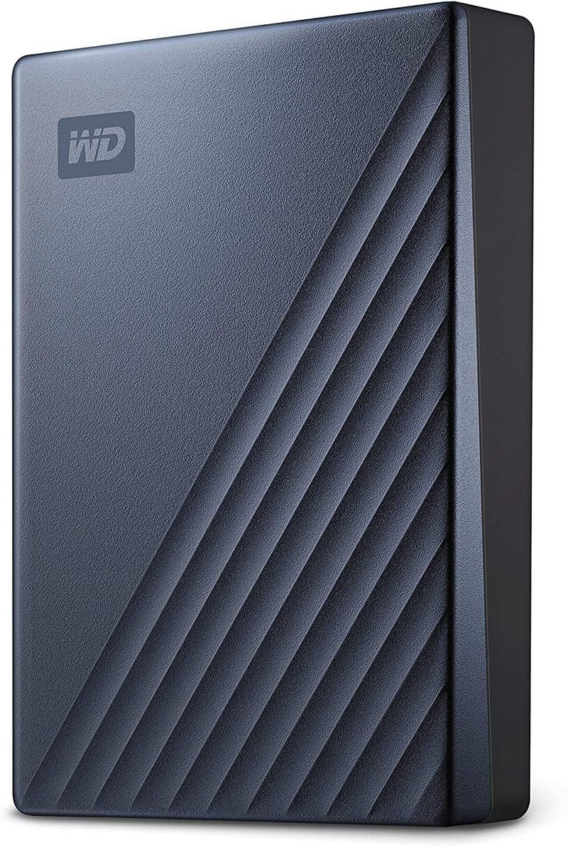 Western Digital WDBC3C0020BBL-WESN My Passport Ultra Blue 2TB USB-3.0 Portable Hard Drive.