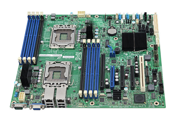 Intel BBS2400SC2 Chipset-Intel C602 LGA-1356 128Gb DDR3-1600MHz SSI CEB Server Motherboard