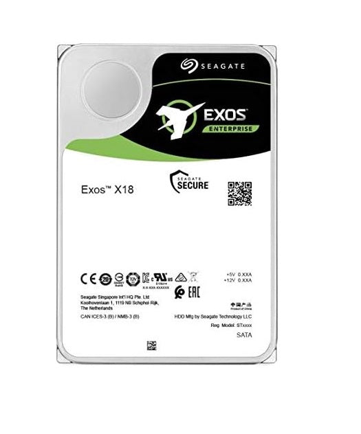 Seagate St14000Nm004J Exos X18 14Tb Sas-12Gbps 7200Rpm 3.5-Inch Hard Drive Hdd Gad