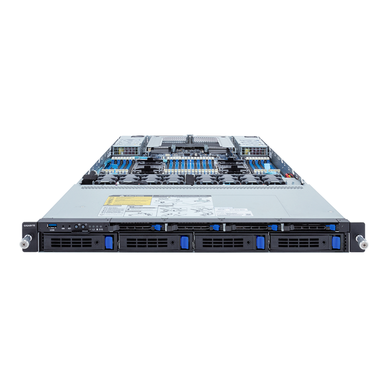 Gigabyte R183-S91-AAD2 2-Processors Socket LGA-4677 256GB DDR5 RDIMM 1U Rack Mountable Server