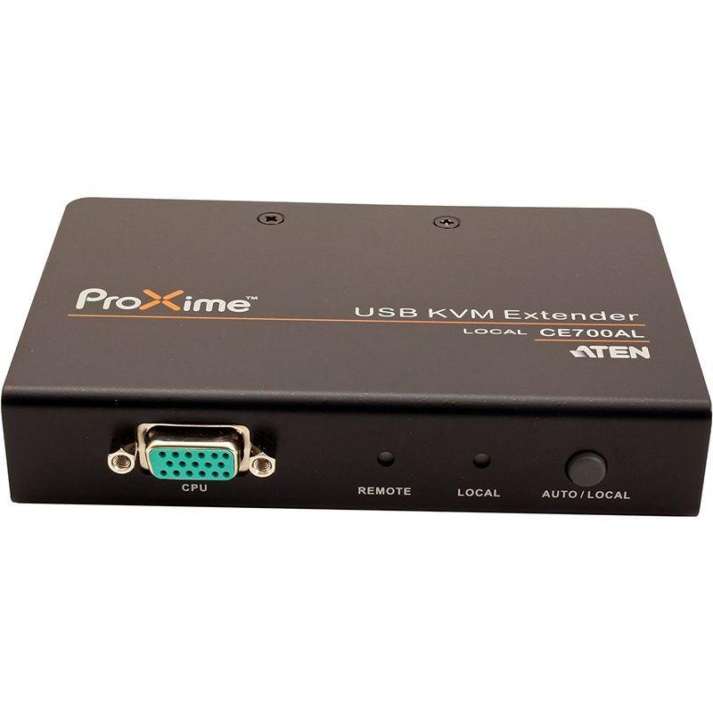 ATEN CE700A 1920 x 1200 FHD 1-Port USB VGA Cat 5 Extender KVM Switch.