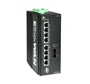 Etherwan Ex73922E-0Vb 10-Ports 1000/100-Tx Gigabit Sfp Managed Ethernet Switch