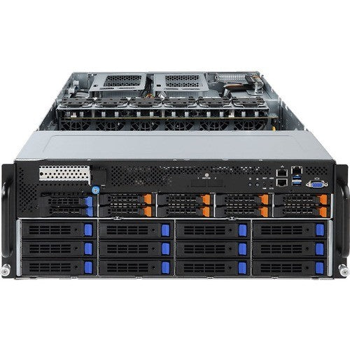 Gigabyte G481-HA0 Intel C621 Socket P LGA-3647 128GB DDR4-SDRAM 4U Rack-Mountable Barebone System