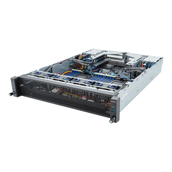 Gigabyte E283-S90-AAD1 Dual-Processors Xeon Socket LGA-4677 256GB DDR5 2U Rack Mountable Server