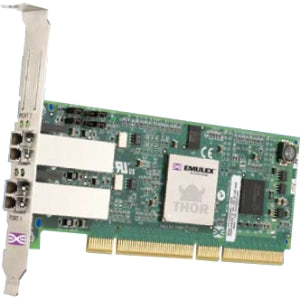 Emulex LP1050DC-E Lightpulse 2GB Dual Channel 64BIT 133MHZ PCI-X Fibre Channel Host Bus Adapter