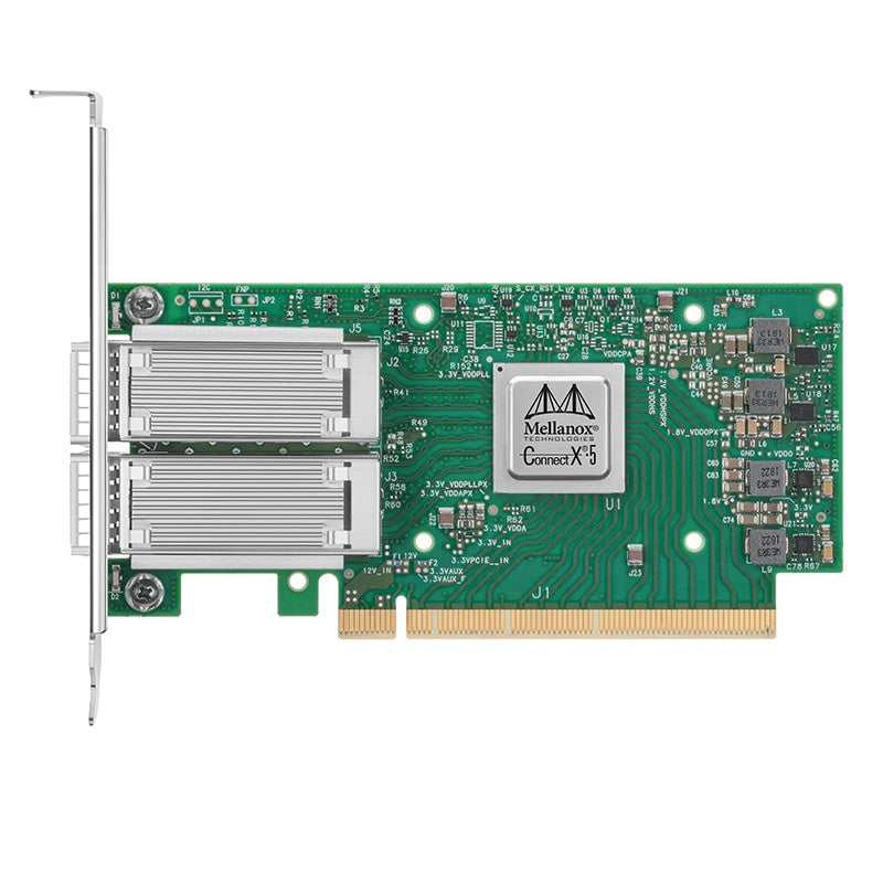 Mellanox Mcx516A-Ccat Connectx-6 Vpi 2-Ports Qsfp56 Pcie 4.0X16 Adapter Card