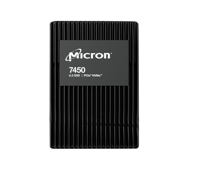 Micron MTFDKCC6T4TFS-1BC15ABYYT 7450 MAX 6.40TB PCI Express NVMe 4.0 x4 2.5-inch Solid State Drive.