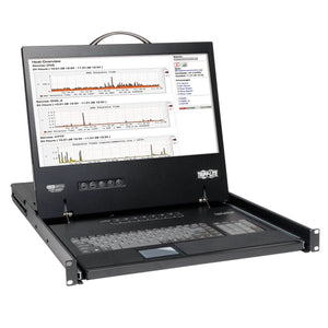 Tripp Lite B040-016-19 Tripp Lite 1366 x 768 16-Ports 1U Rack mountable KVM Switch