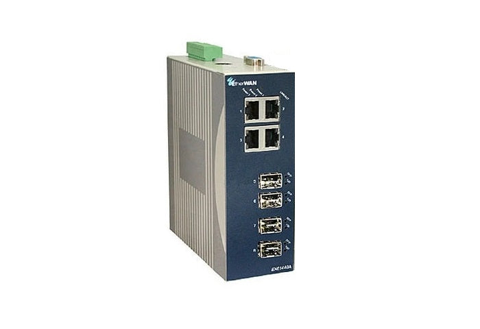 EtherWAN EX61440A-10B 8-Ports 10/100TX + 100FX Ethernet Managed Switch