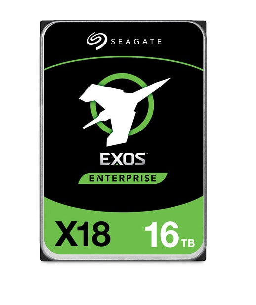 Seagate ST16000NM000J Exos X18 16TB SATA-6Gbps 7200RPM 3.5-Inch Hard Drive