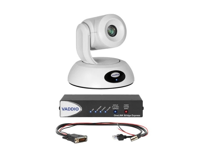 Vaddio 999-96450-570W Roboshot 12E Hdbt Onelink Bridge Camera System Gad